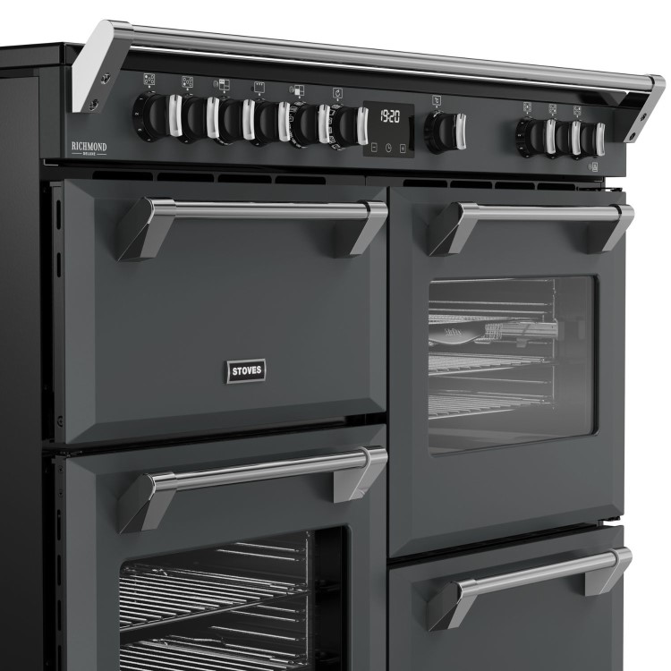 Stoves Richmond DX 110cm Electric Induction Range Cooker - Anthracite Grey