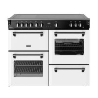 Stoves Richmond DX 110cm Electric Induction Range Cooker - Ice White