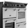 Stoves Richmond DX 110cm Electric Induction Range Cooker - Ice White