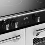 Stoves Richmond DX 110cm Electric Induction Range Cooker - Ice White