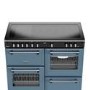 Stoves Richmond DX 110cm Electric Induction Range Cooker - Twilight Blue