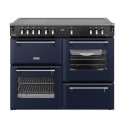 444412036 Stoves Richmond DX 110cm Electric Induction Range Cooker - Midnight Blue