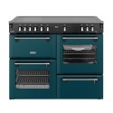 444412037 Stoves Richmond DX 110cm Electric Induction Range Cooker - Deep Marine