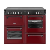 Stoves Richmond DX 110cm Electric Induction Range Cooker - Garnet Red
