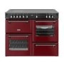 Stoves Richmond DX 110cm Electric Induction Range Cooker - Garnet Red