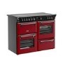 Stoves Richmond DX 110cm Electric Induction Range Cooker - Garnet Red