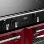 Stoves Richmond DX 110cm Electric Induction Range Cooker - Garnet Red