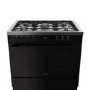 Belling Vision Single Cavity 90cm Dual Fuel Range Cooker - Black