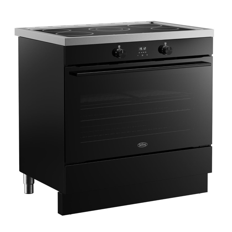 Belling Vision Single Cavity 90cm Electric Range Cooker - Black