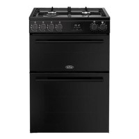 Belling Vision 60cm Dual Fuel Cooker - Black