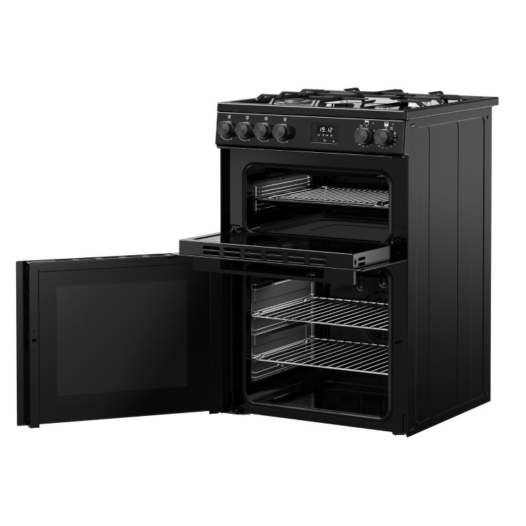 Belling Vision 60cm Dual Fuel Cooker - Black