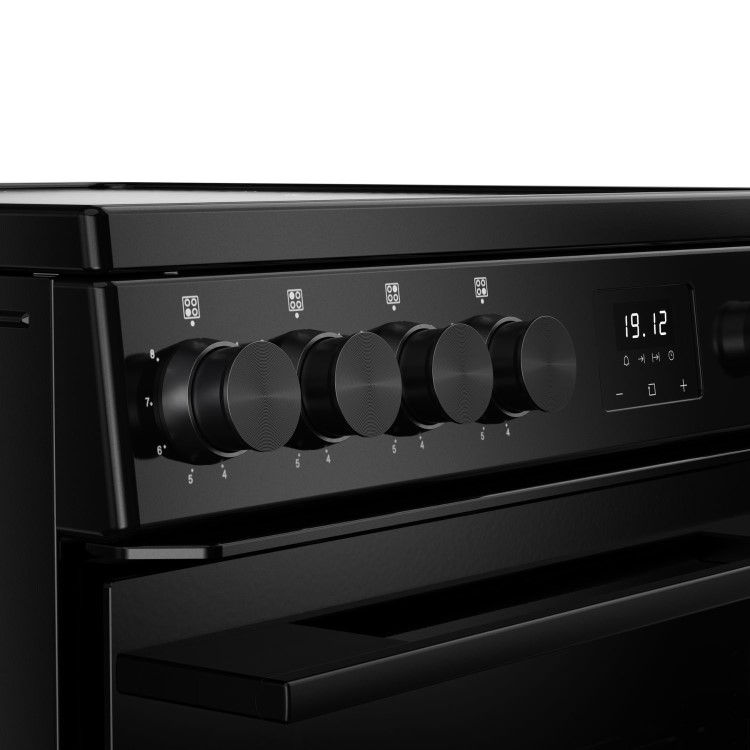 Belling Vision 60cm Electric Cooker with Ceramic Hob - Black