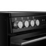 Belling Vision 60cm Electric Range Cooker - Black & Silver Steel