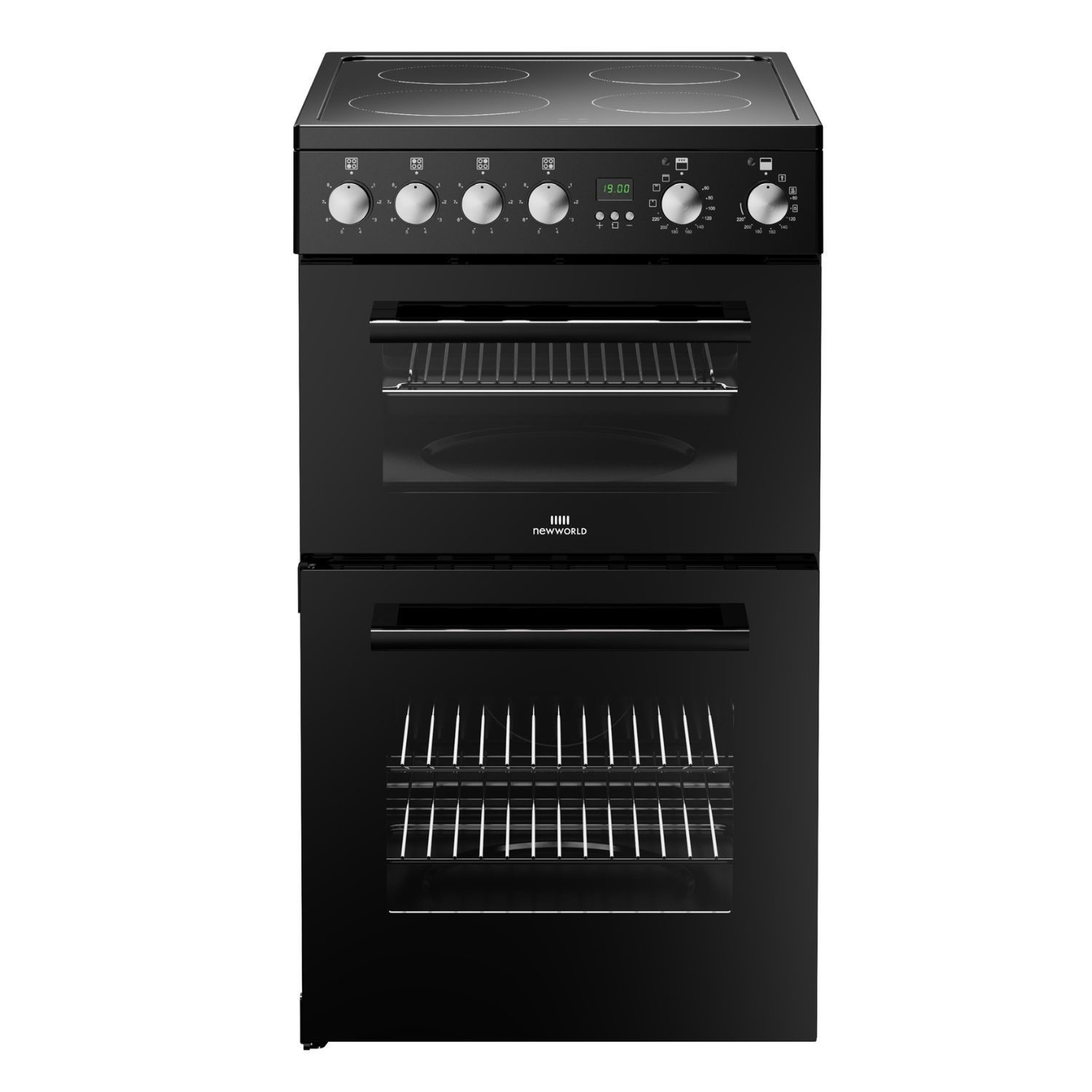 New World 50cm Electric Cooker - Black