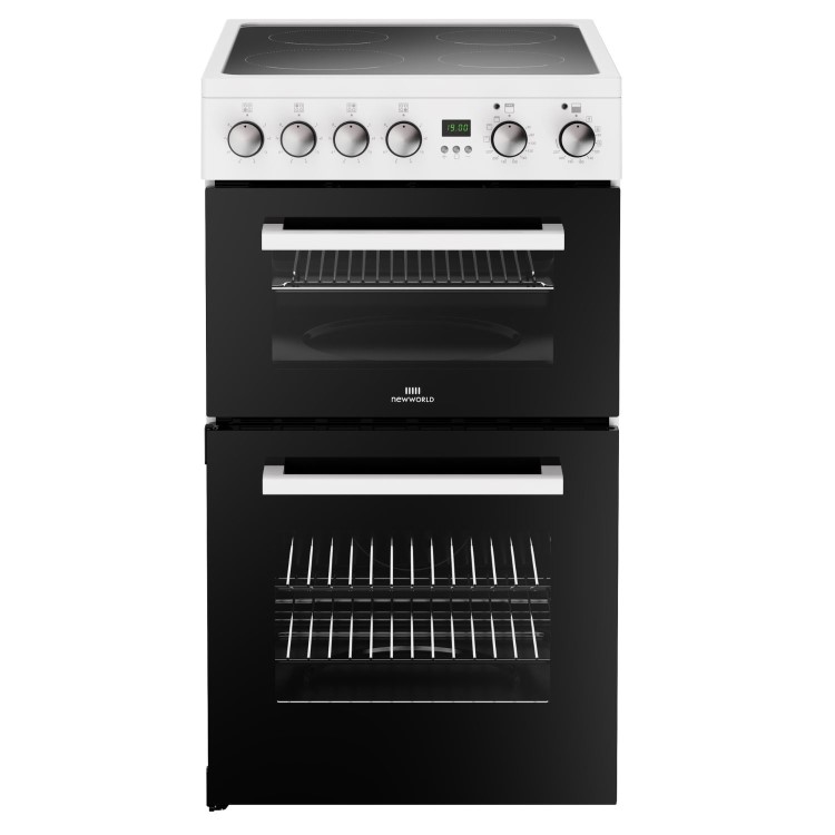 New World 50cm Electric Cooker - White