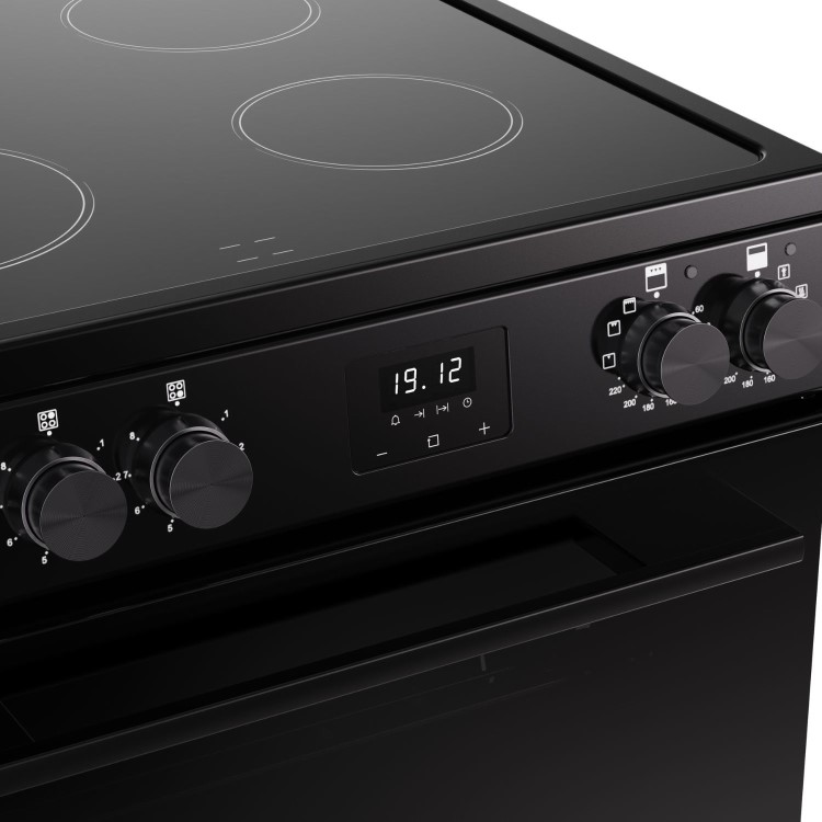 Belling Vision 60cm Electric Range Cooker - Black