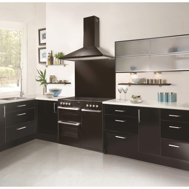 Belling DB4 90DFT 90cm Dual Fuel Range Cooker - Black