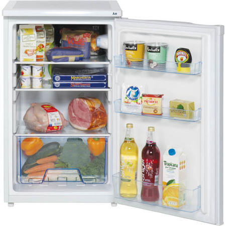 Refurbished LEC L5010W Freestanding 116 Litre Undercounter Larder Fridge