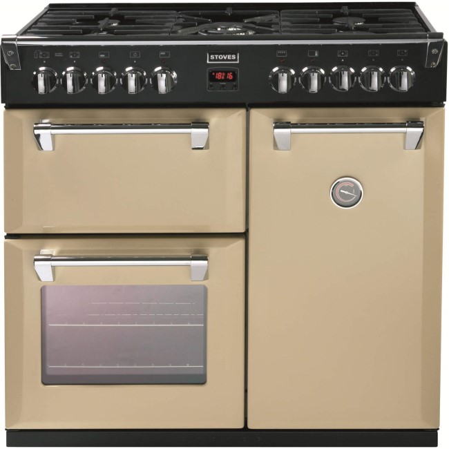 Stoves Richmond 900DFT 90cm Dual Fuel Range Cooker Champagne