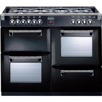 Refurbished Stoves Richmond 1000DFT 100cm Dual Fuel Range Cooker Black