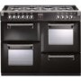 Stoves Richmond 1100DFT 110cm Dual Fuel Range Cooker - Black