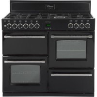 Belling Classic 100DFT 100cm Dual Fuel Range Cooker - Black