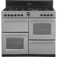 Belling Classic 100DFT 100cm Dual Fuel Range Cooker - Silver