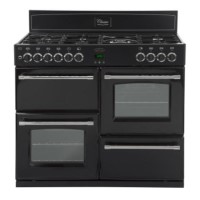 Belling Classic 100GT 100cm Gas Range Cooker - Black