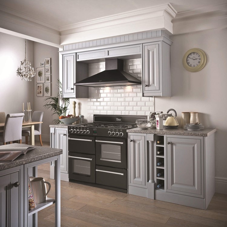 Belling Classic 100GT 100cm Gas Range Cooker - Black