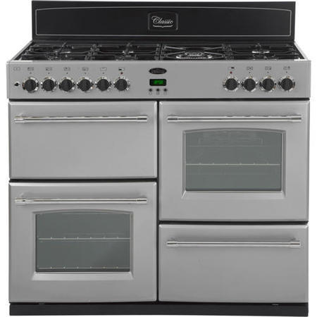 Belling Classic 110DFT 110cm Dual Fuel Range Cooker - Silver