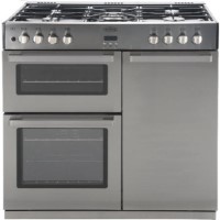 Belling DB4 90DFT Professional 90cm Dual Fuel Range Cooker - Stainless Steel