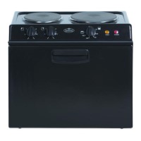 Belling BABY BELLING 121R Compact Electric Cooker Black