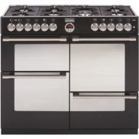 Stoves Sterling R1100DFT 110cm Dual Fuel Range Cooker - Black