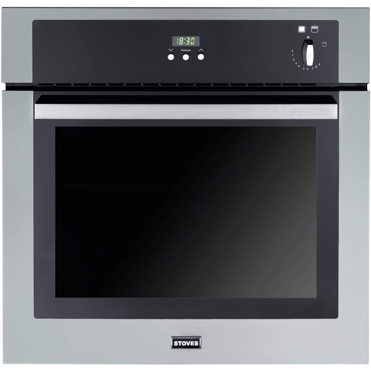 Stoves SGB600PS Conventional Gas Built In Single Oven in Stainless Steel