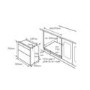 GRADE A1 - Stoves SGB700PS Gas Built Under Double Oven in Stainless Steel
