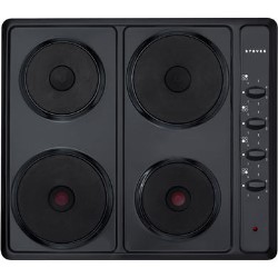Stoves SEH600S Sealed Plate Electric Hob in Black
