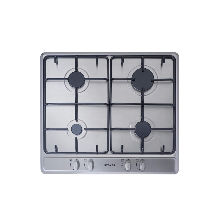 Stoves SGH600E 60cm Gas Hob in Stainless Steel