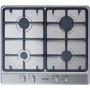 Stoves SGH600C 60cm Four Burner Gas Hob With Cast Iron Pan Stands - Stainless  Steel