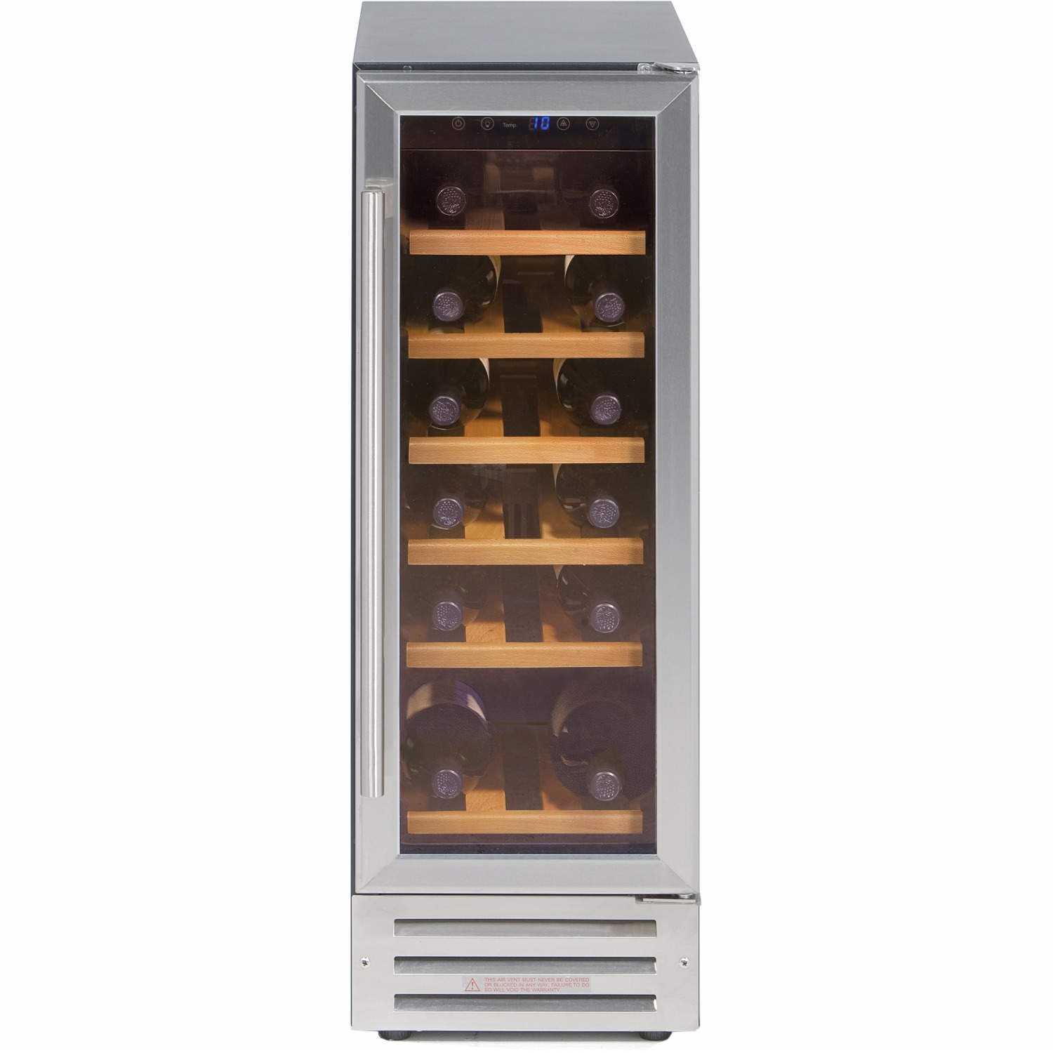 Stoves 300WC Mk2 30cm Wide 18 Bottle Wine Cooler With Stainless Steel