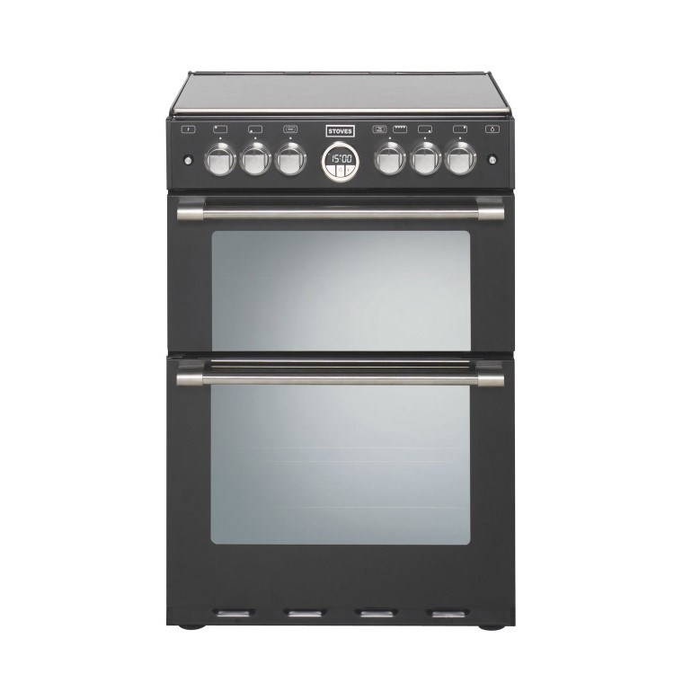 Refurbished Stoves Sterling 600G Mini Range 60cm Gas Cooker Black