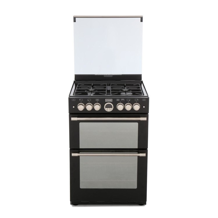 Refurbished Stoves Sterling 600G Mini Range 60cm Gas Cooker Black