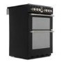 Refurbished Stoves Sterling 600G Mini Range 60cm Gas Cooker Black