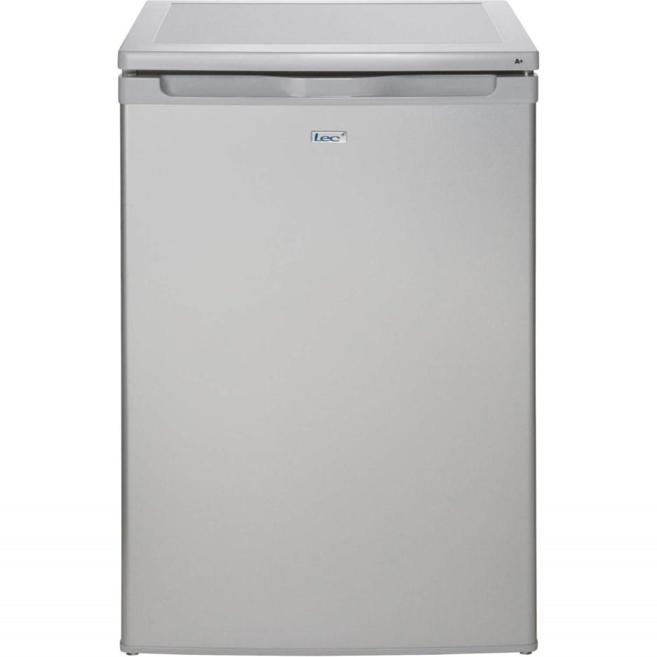 LEC L5511S 55cm Wide Freestanding Under Counter Fridge Silver
