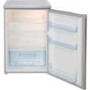 LEC L5511S 55cm Wide Freestanding Under Counter Fridge - Silver