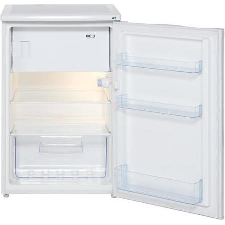 LEC R5511 55cm Wide Freestanding Under Counter Fridge - White
