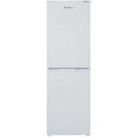 LEC 444441109 55cm Wide 1.73m Tall Frost Free Freestanding Fridge Freezer in White