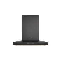 Stoves S600DCP Slimline Standard 60cm Chimney Cooker Hood Black