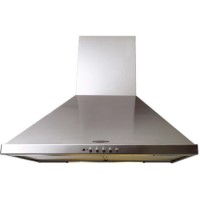 GRADE A2 - Light cosmetic damage - Belling 70 CHIM 70cm Chimney Hood in Stainless steel