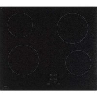 New World NWTC601 Touch Control 60cm Ceramic Hob - Black Granite Effect