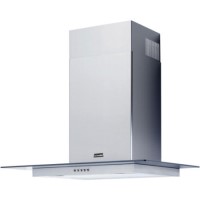 Stoves S600GDP Flat Glass Canopy 60cm Chimney Cooker Hood Stainless Steel